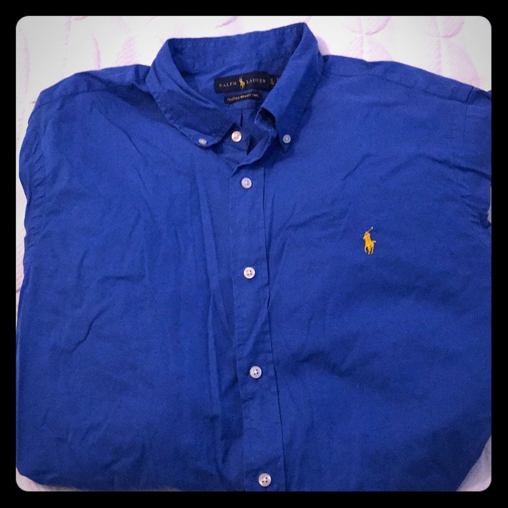 Ralph Lauren Polo Men’s Long-Sleeve Blue Shirt